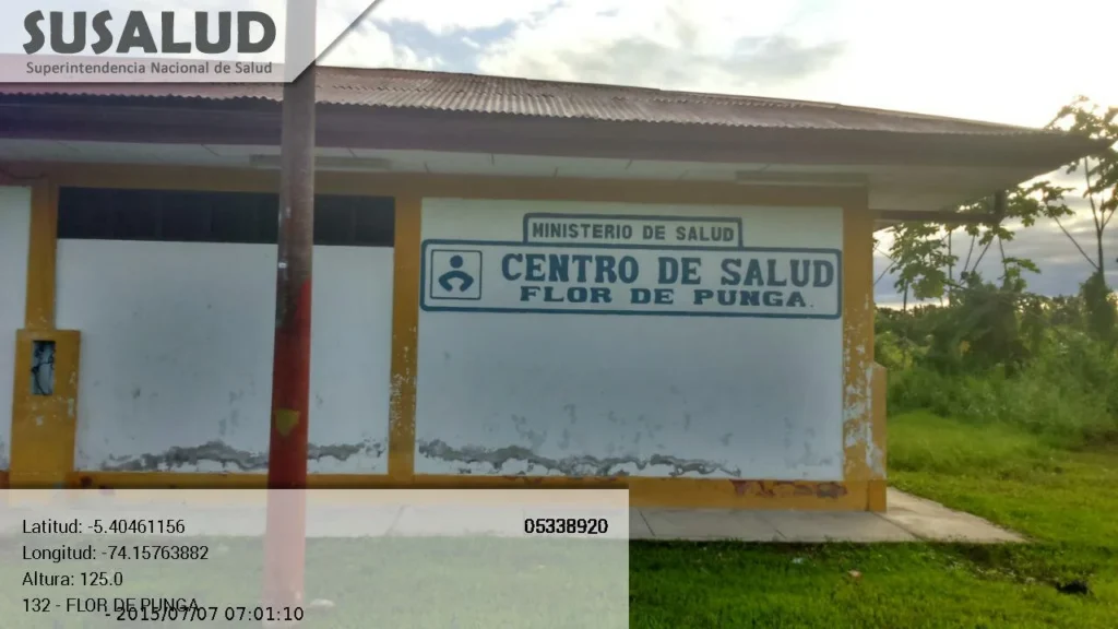 Centro de Salud I-3 Flor de Punga en Capelo, Loreto