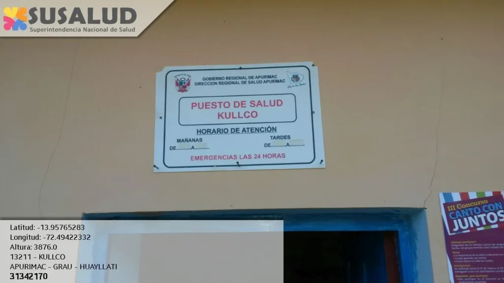 Kullco en Huaillati, Apurimac