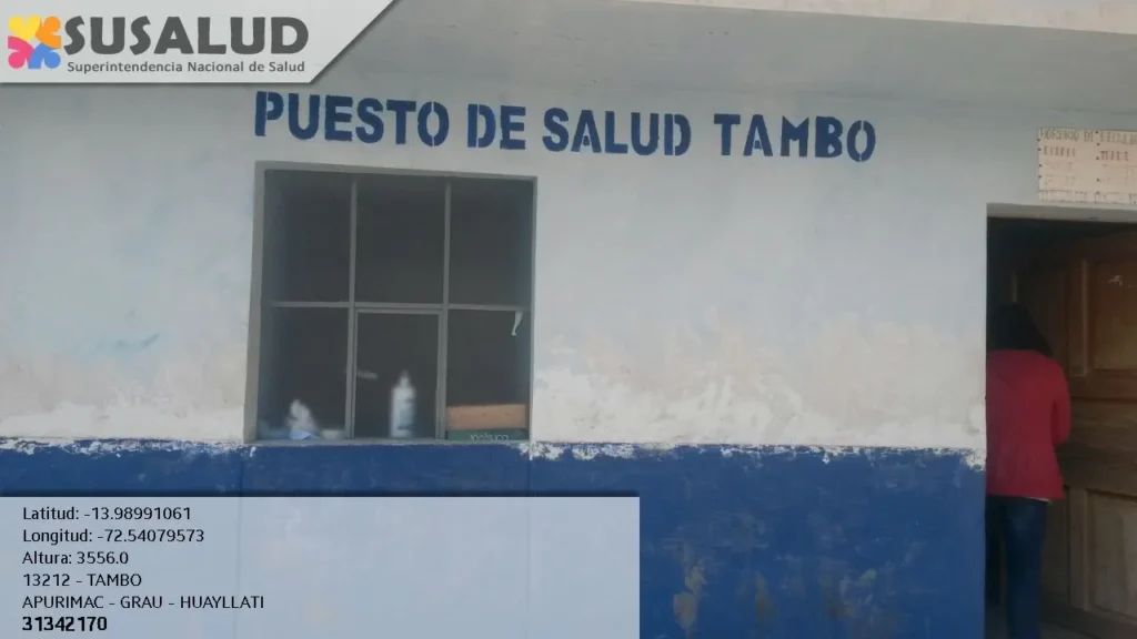Tambo en Huaillati, Apurimac