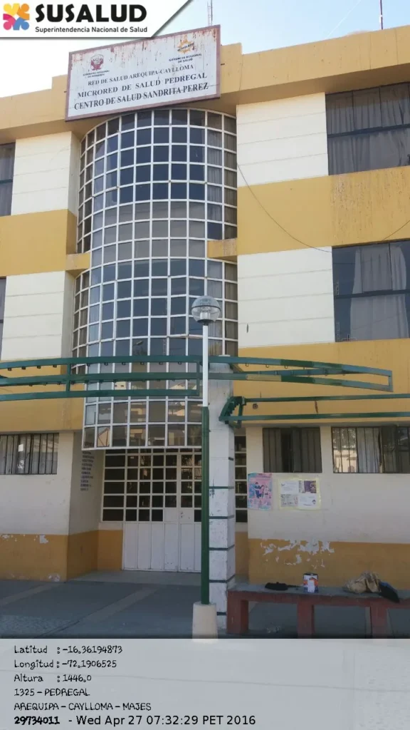 Centro de Salud Sandrita Perez el Pedregal en Majes, Arequipa
