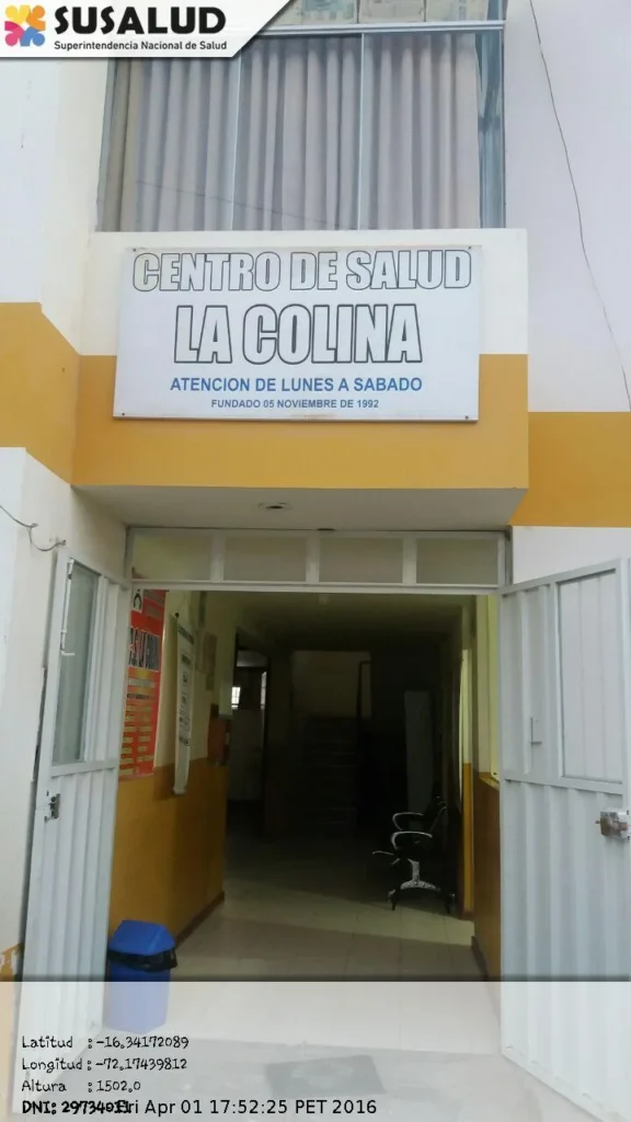 Centro de Salud la Colina en Majes, Arequipa