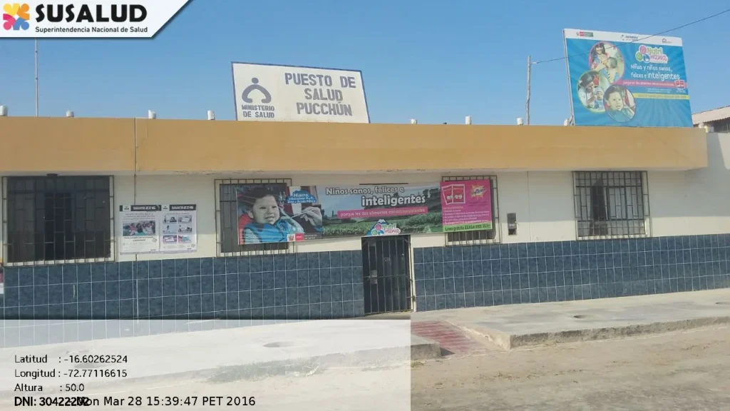 Centro de Salud Pucchun en Mariscal Caceres, Arequipa