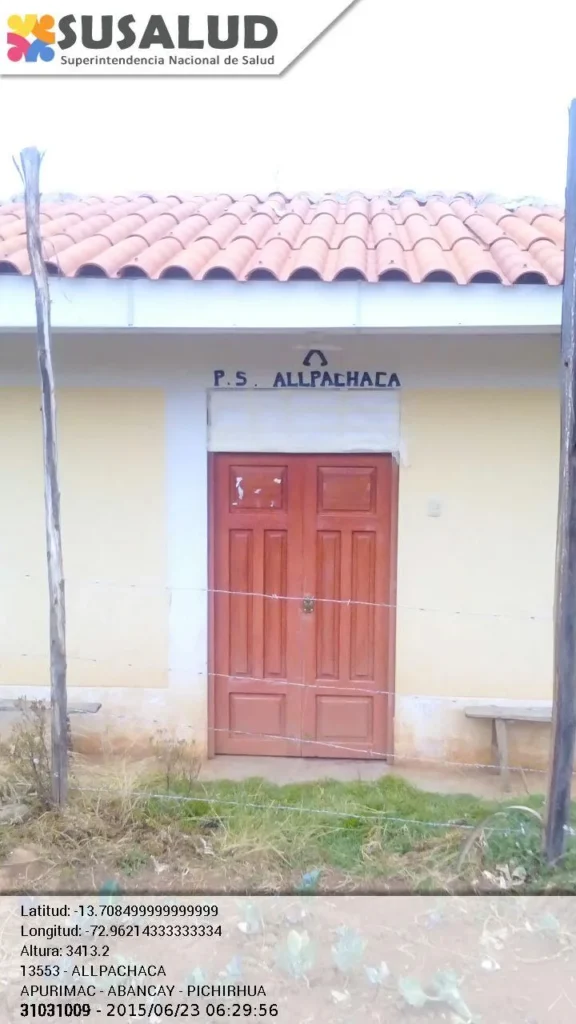 Allpachaca en Pichirhua, Apurimac