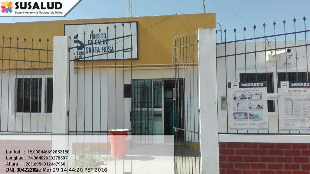 Puesto de Salud Santa Rosa en Atiquipa, Arequipa