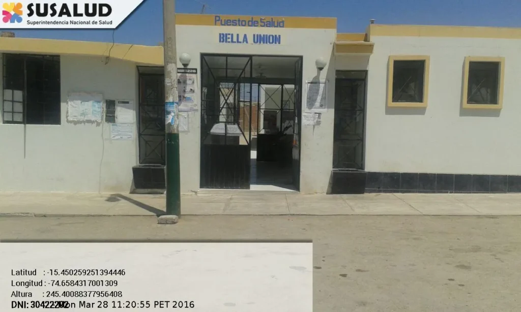 Puesto de Salud Bella Union en Arequipa