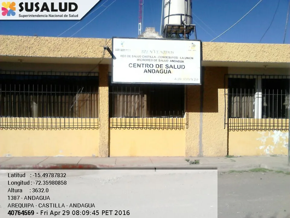 Centro de Salud Andagua en Arequipa