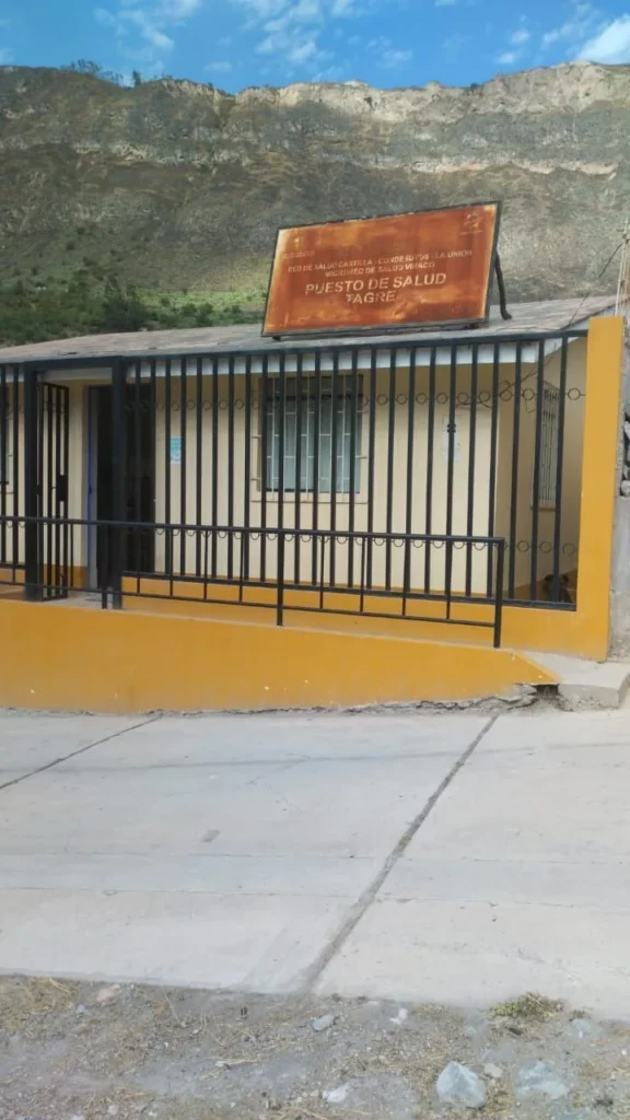 Puesto de Salud Tagre en Tipan, Arequipa