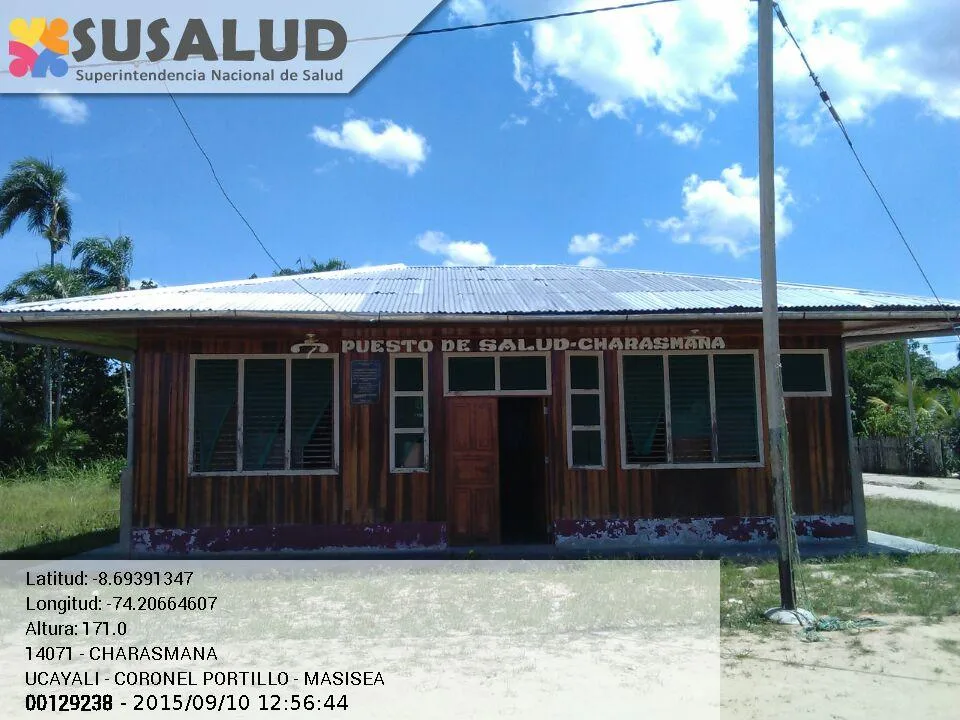 Charasmana en Masisea, Ucayali