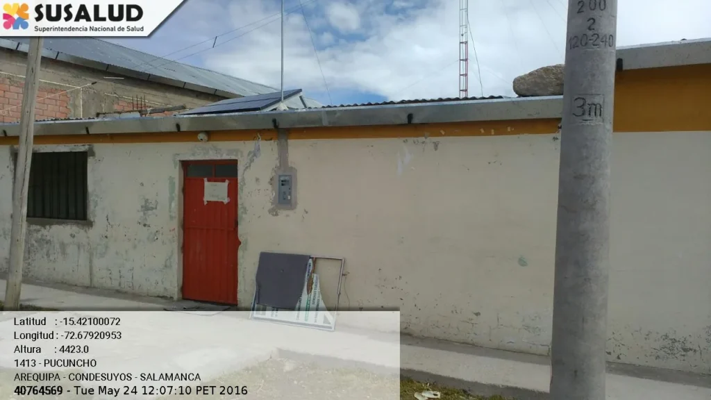 Puesto de Salud Pucuncho en Salamanca, Arequipa