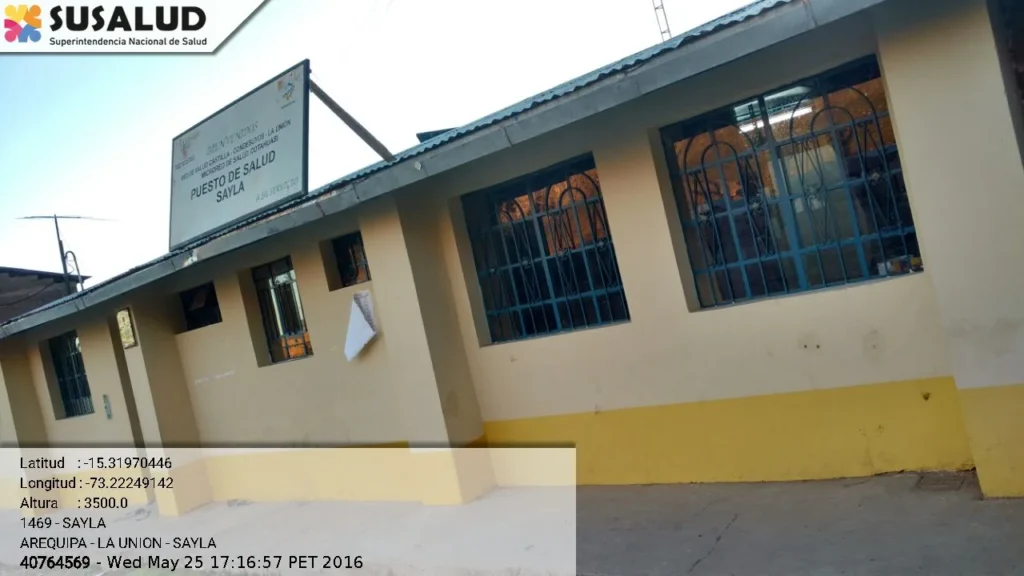 Puesto de Salud Sayla en Arequipa
