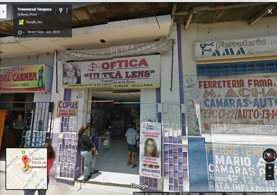 Optica Ultra Lens en Sullana, Piura