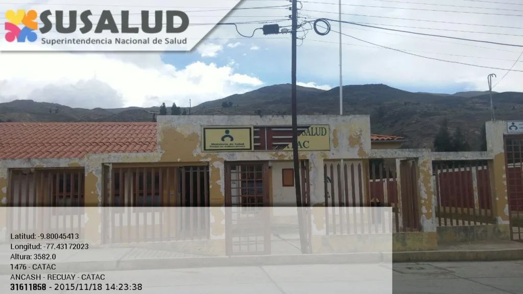 Centro de Salud Catac en Ancash