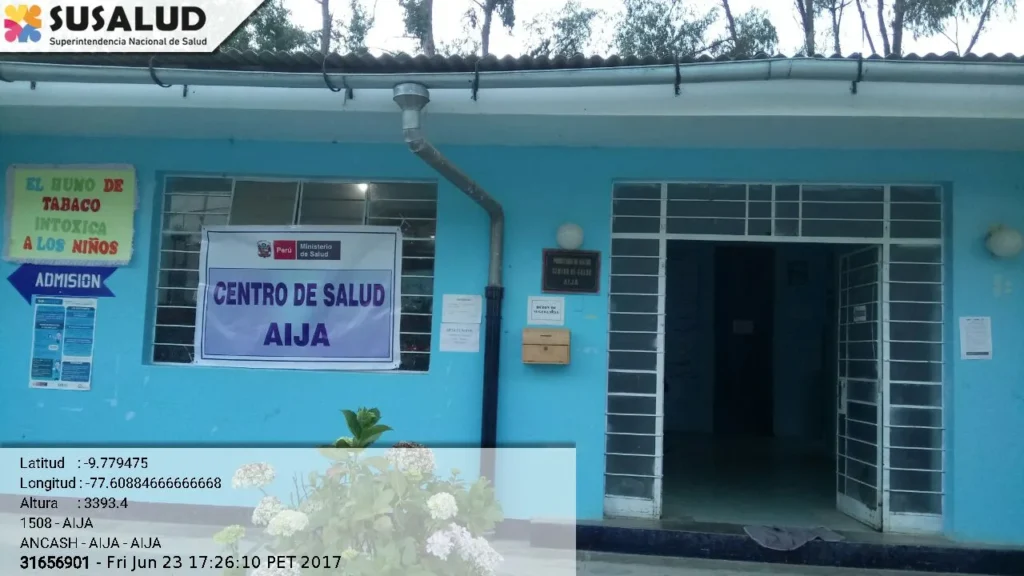 Centro de Salud Aija en Ancash