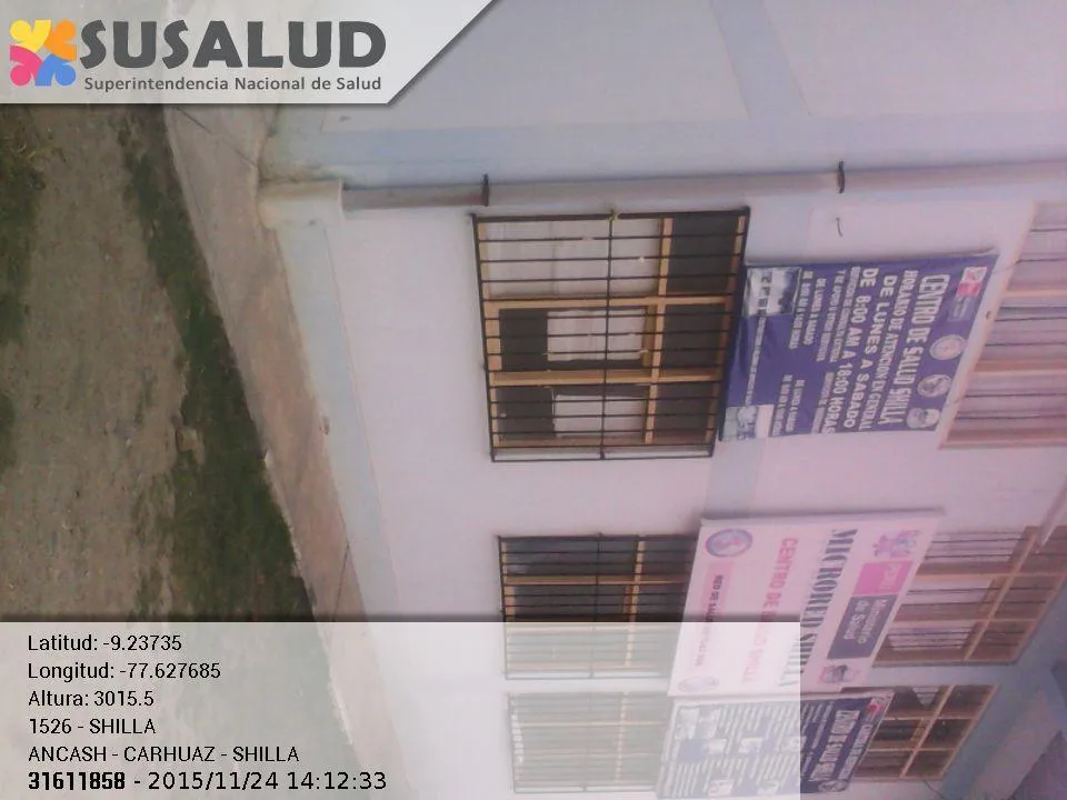 Puesto de Salud Shilla en Ancash
