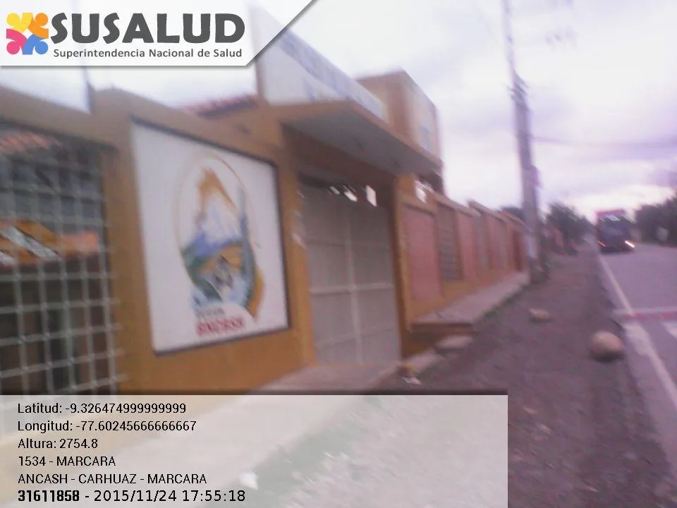 Centro de Salud Marcara en Ancash