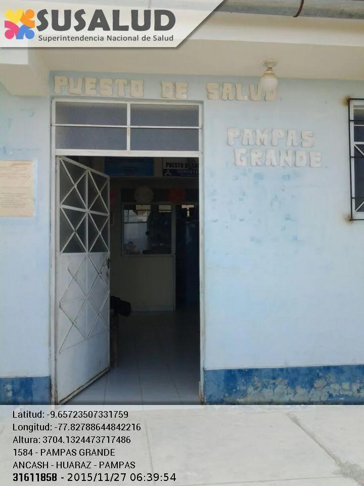Puesto de Salud Pampas Grande en Ancash