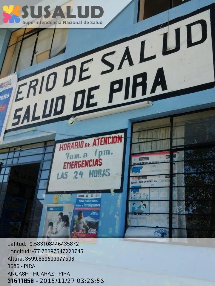 Puesto de Salud Pira en Ancash