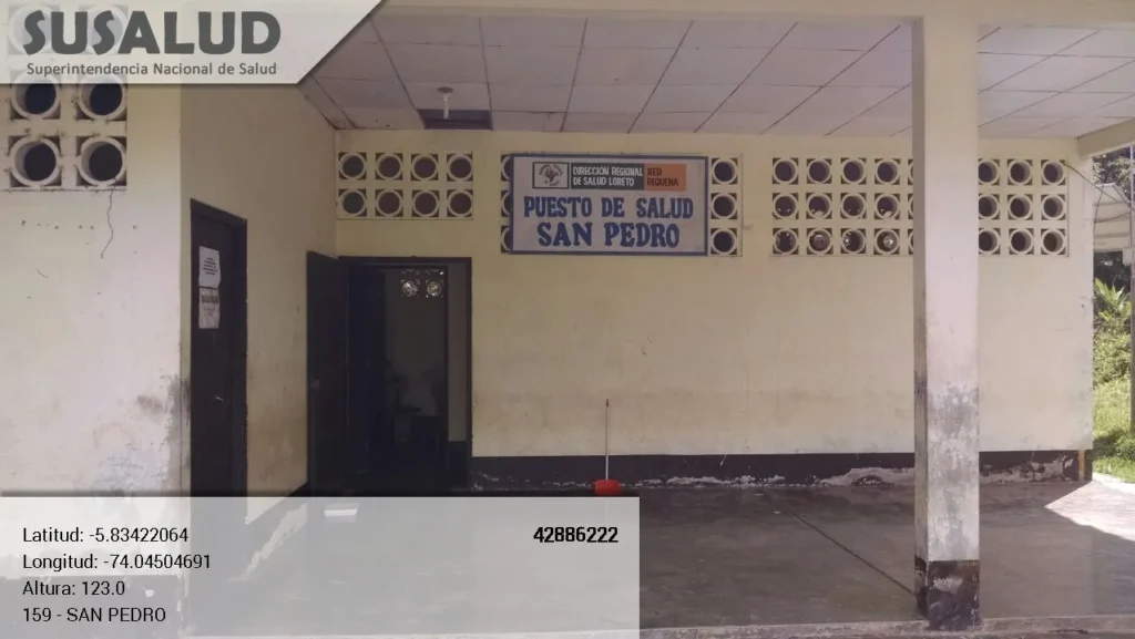 Puesto de Salud I-1 San Pedro en Tapiche, Loreto