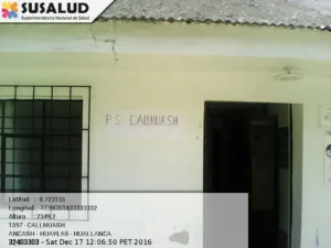 Puesto de Salud Callhuash