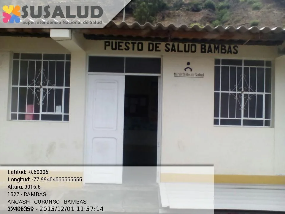 Puesto de Salud Bambas en Ancash