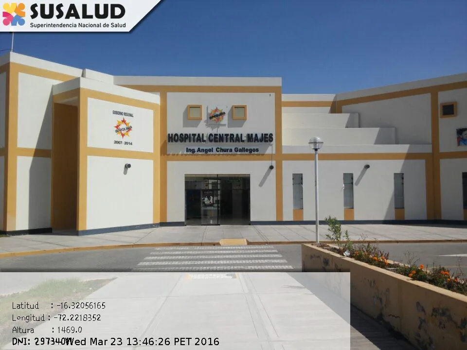 Hospital Central de Majes Ing. Angel Gabriel Chura Gallegos en Arequipa