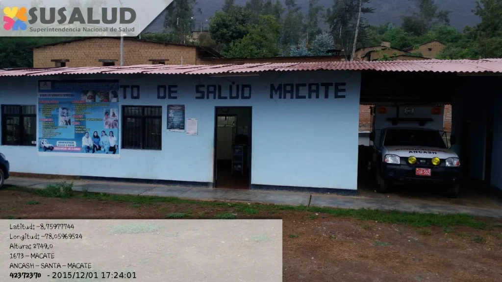 Puesto de Salud Macate en Ancash