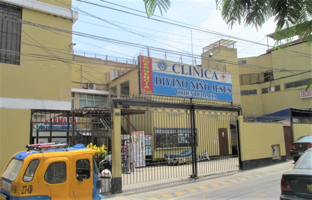 Clinica Divino Niño Jesus en San Juan de Miraflores, Lima