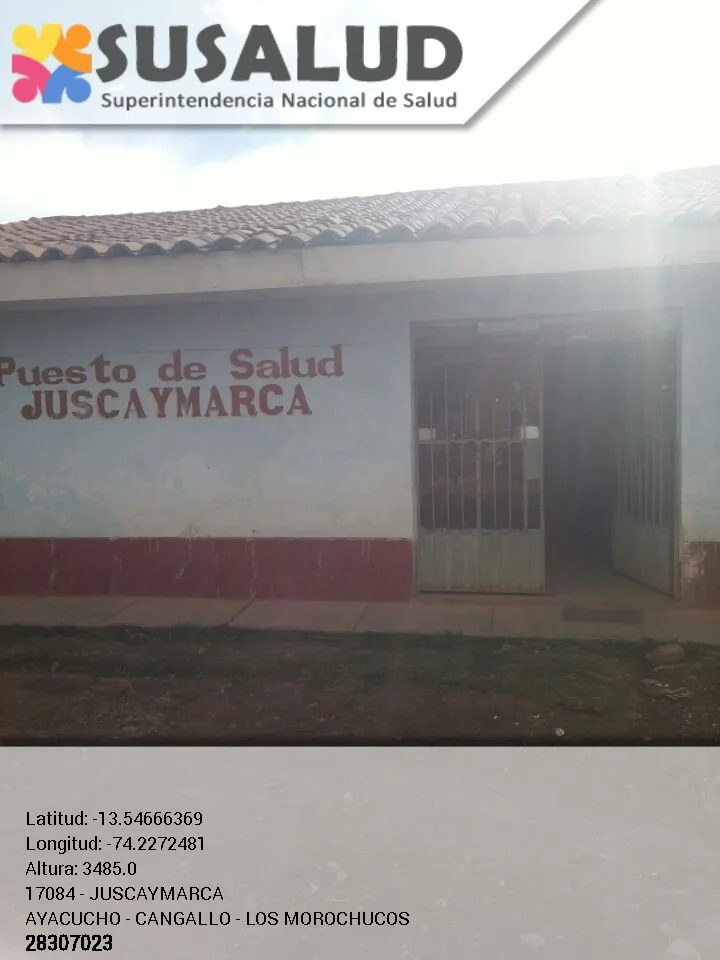 Puesto de Salud Juscaymarca en Los Morochucos, Ayacucho