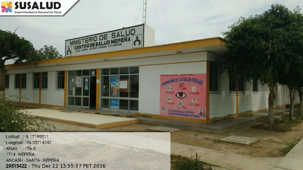 Centro de Salud Nepeña en Ancash