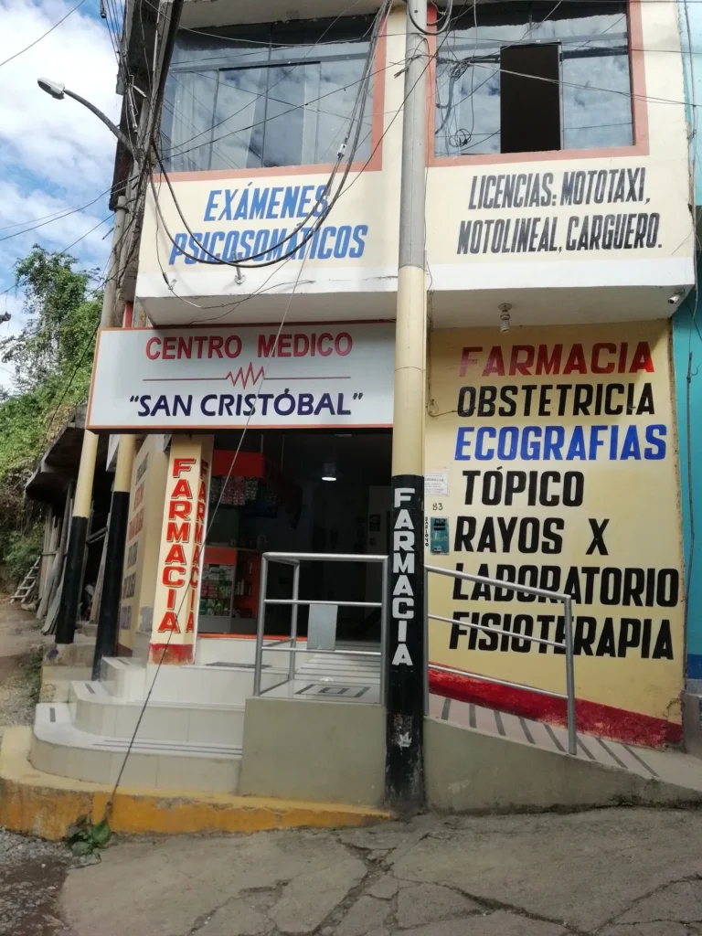 Centro Medico San Cristobal en Ayna, Ayacucho