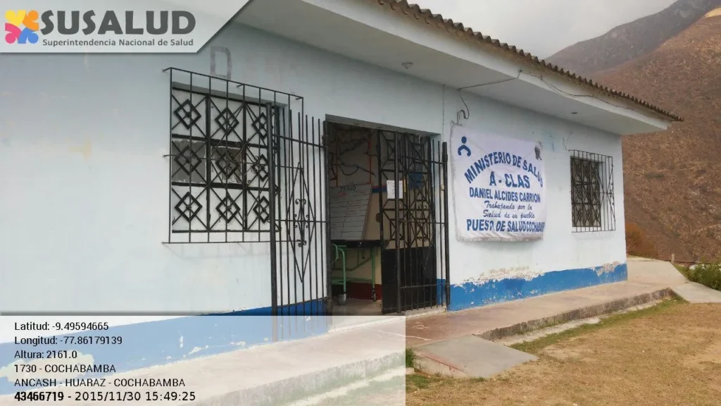 Puesto de Salud Cochabamba en Ancash
