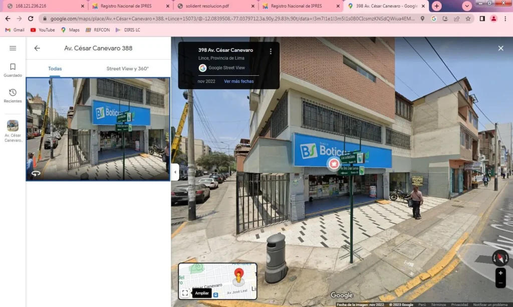 Solident en Lince, Lima