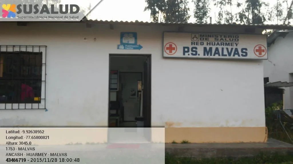 Puesto de Salud Malvas en Ancash
