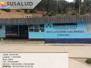 Hospital de Apoyo de Pomabamba «antonio Caldas Dominguez