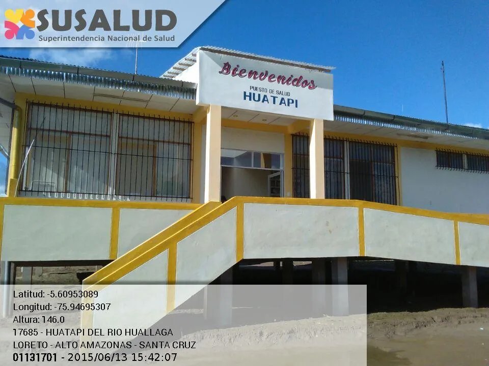 P.S. I-1 Huatapi del Rio Huallaga en Santa Cruz, Loreto