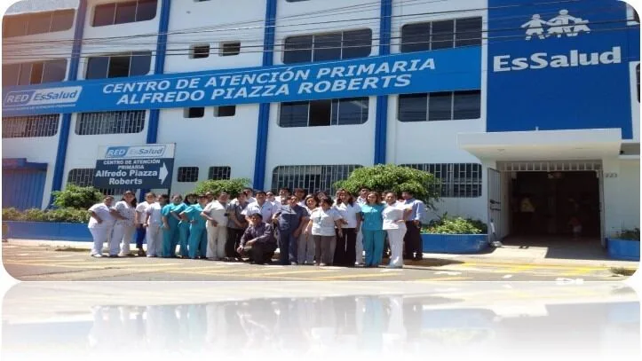 Centro de Atencion Primaria III Alfredo Piazza Roberts-Gspn I y II-Rpa-ESSALUD en Lince, Lima