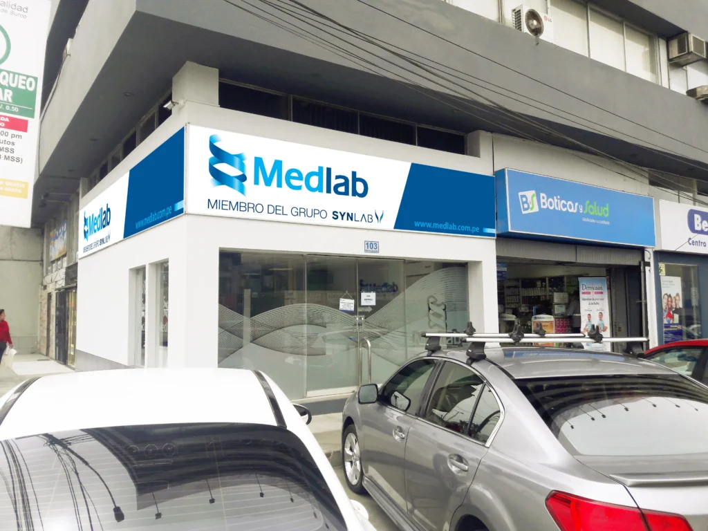 Medlab Miembro del Grupo Synlab en Santiago de Surco, Lima