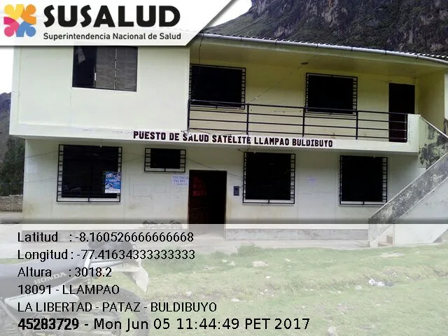 Llampao en Buldibuyo, La Libertad