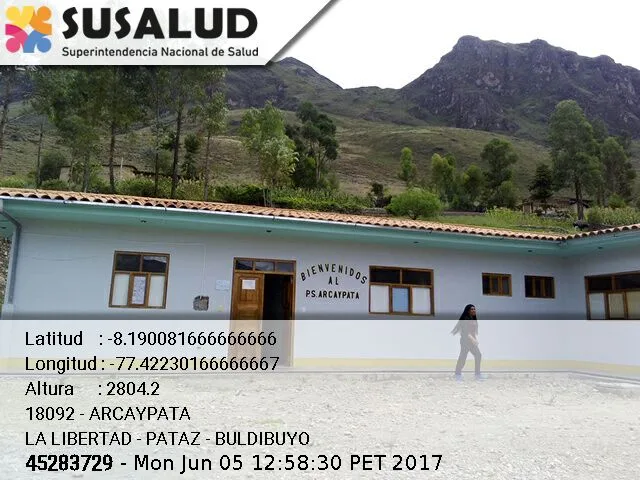 Arcaypata en Buldibuyo, La Libertad