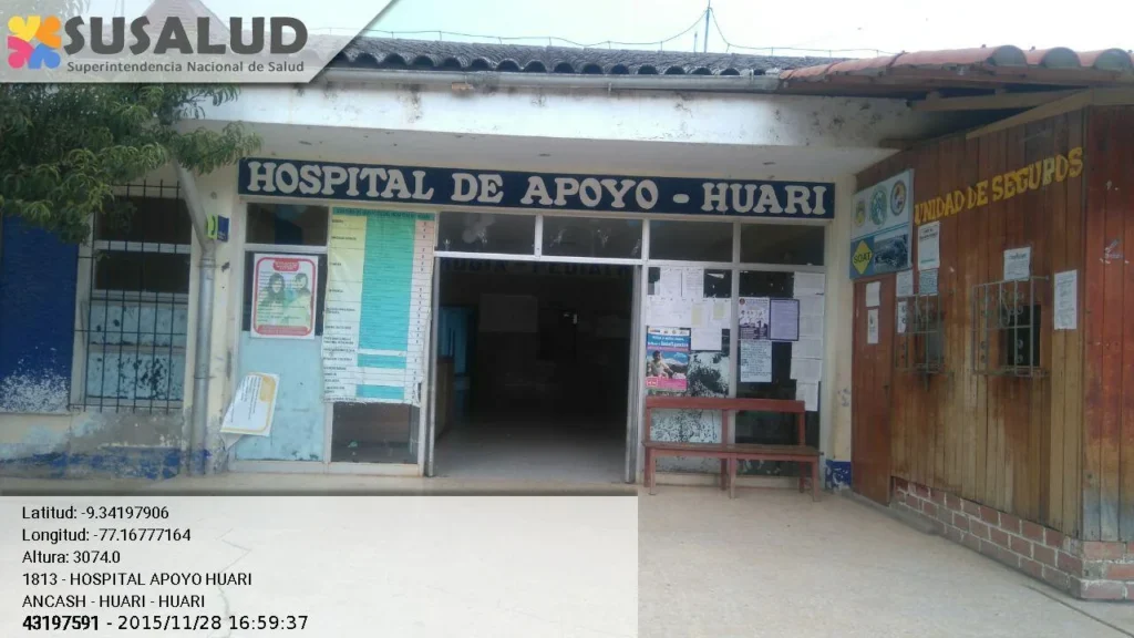 Hospital de Apoyo Huari en Ancash