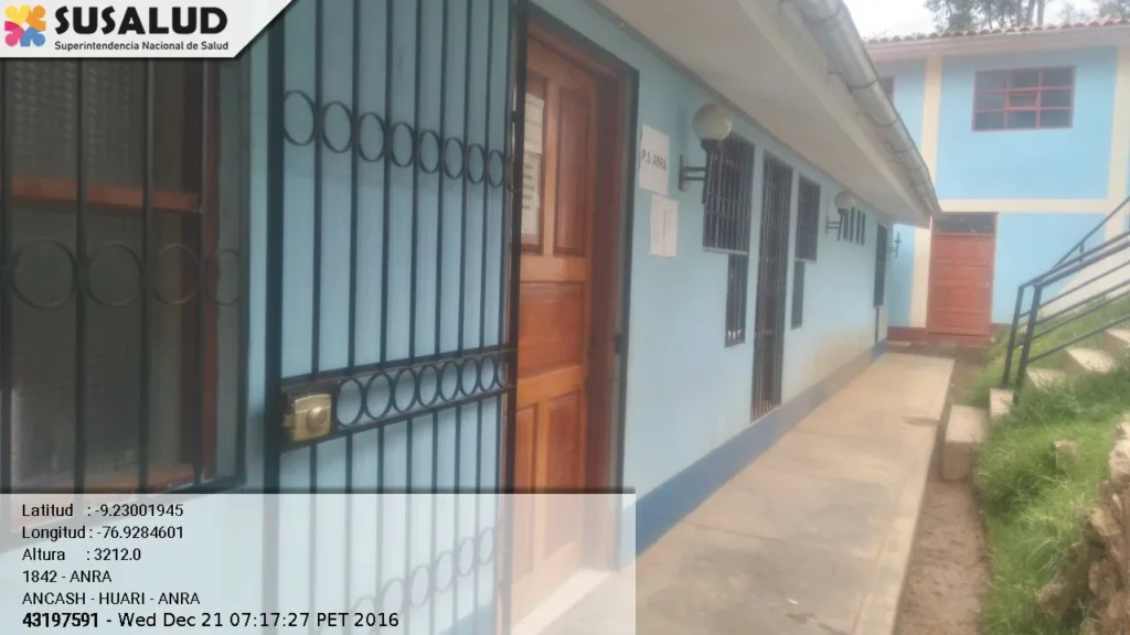 Puesto de Salud Anra en Ancash