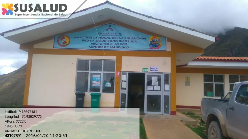 Puesto de Salud Uco en Ancash