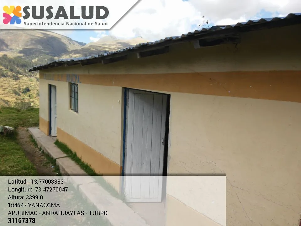 Yanaccma en Turpo, Apurimac