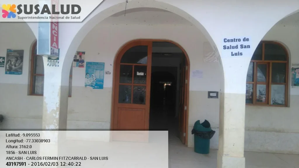 Centro de Salud San Luis en Ancash