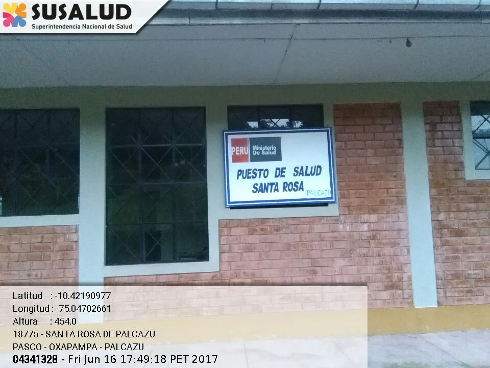 Santa Rosa de Palcazu en Pasco