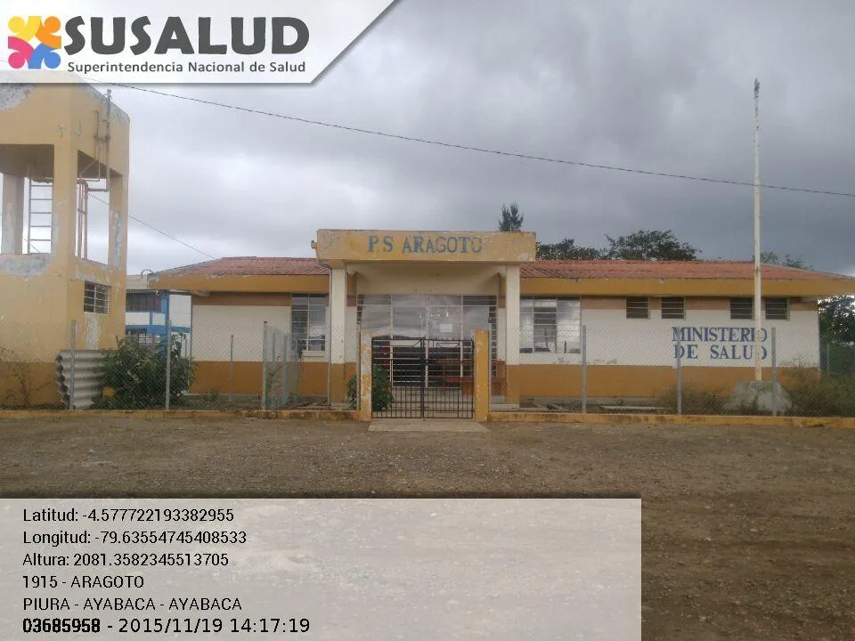 Puesto de Salud Aragoto en Ayabaca, Piura