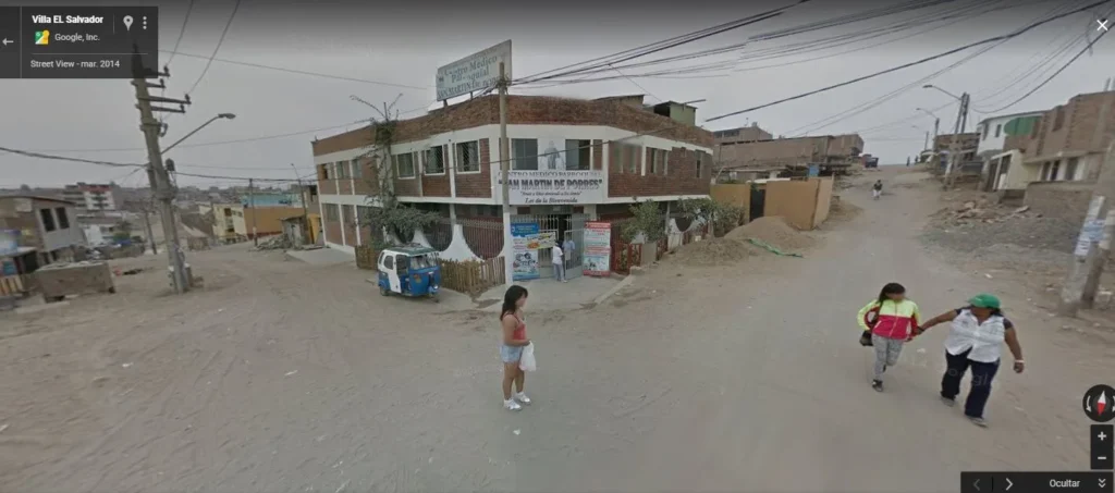 Centro de Vacunacion Chama en Santiago de Surco, Lima