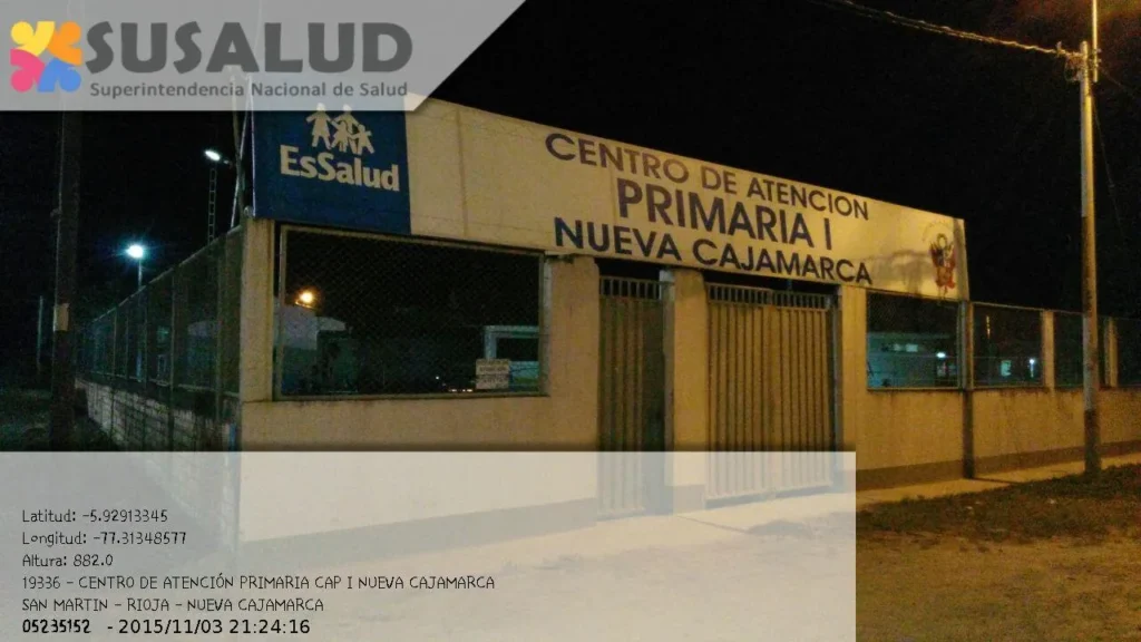 Centro de Atención Primaria Cap I Nueva Cajamarca en San Martin