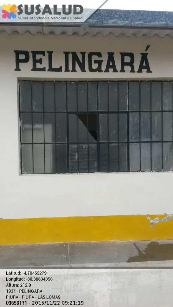 Puesto de Salud Pelingara en Las Lomas, Piura
