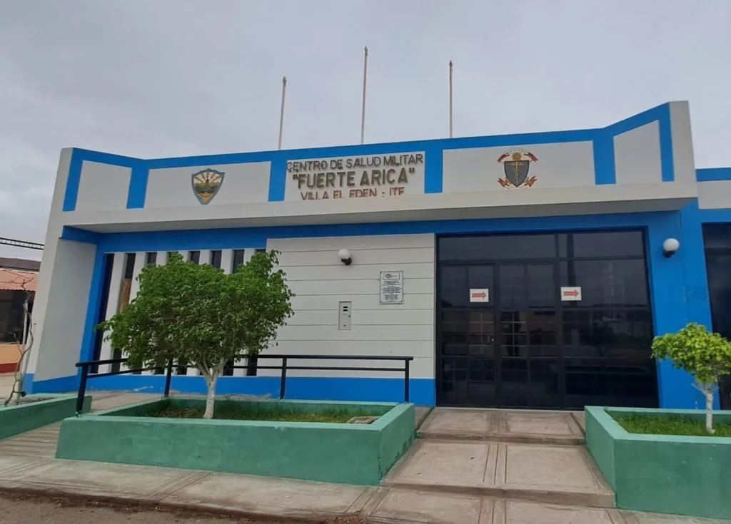 Puesto de Salud Fuerte Arica en Locumba, Tacna